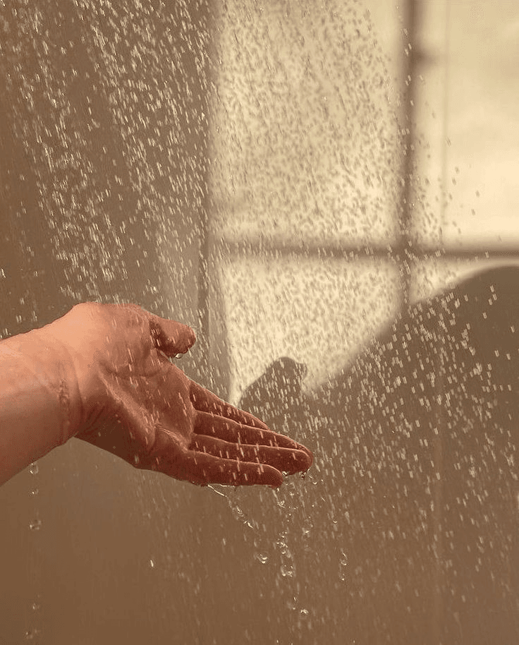 Extra shower pressure